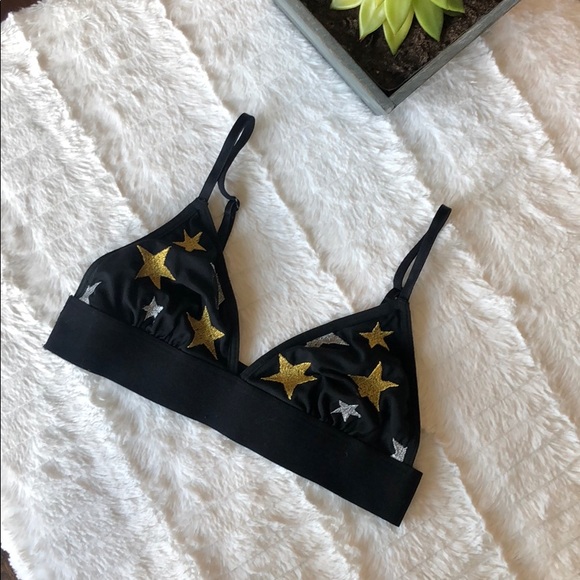 🌿 2/$22 PINK Starry Bralette